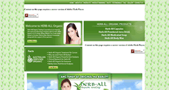 Desktop Screenshot of herballorganic.com